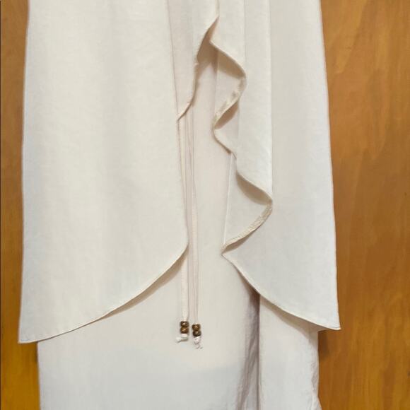 Chelsea Girl | UK River Island Cream Mini Dress 6 w/ 32” Bust & 30” Length - Picture 2 of 7